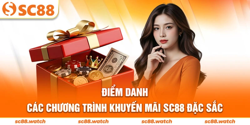 Điểm danh các chương trình khuyến mãi SC88 đặc sắc